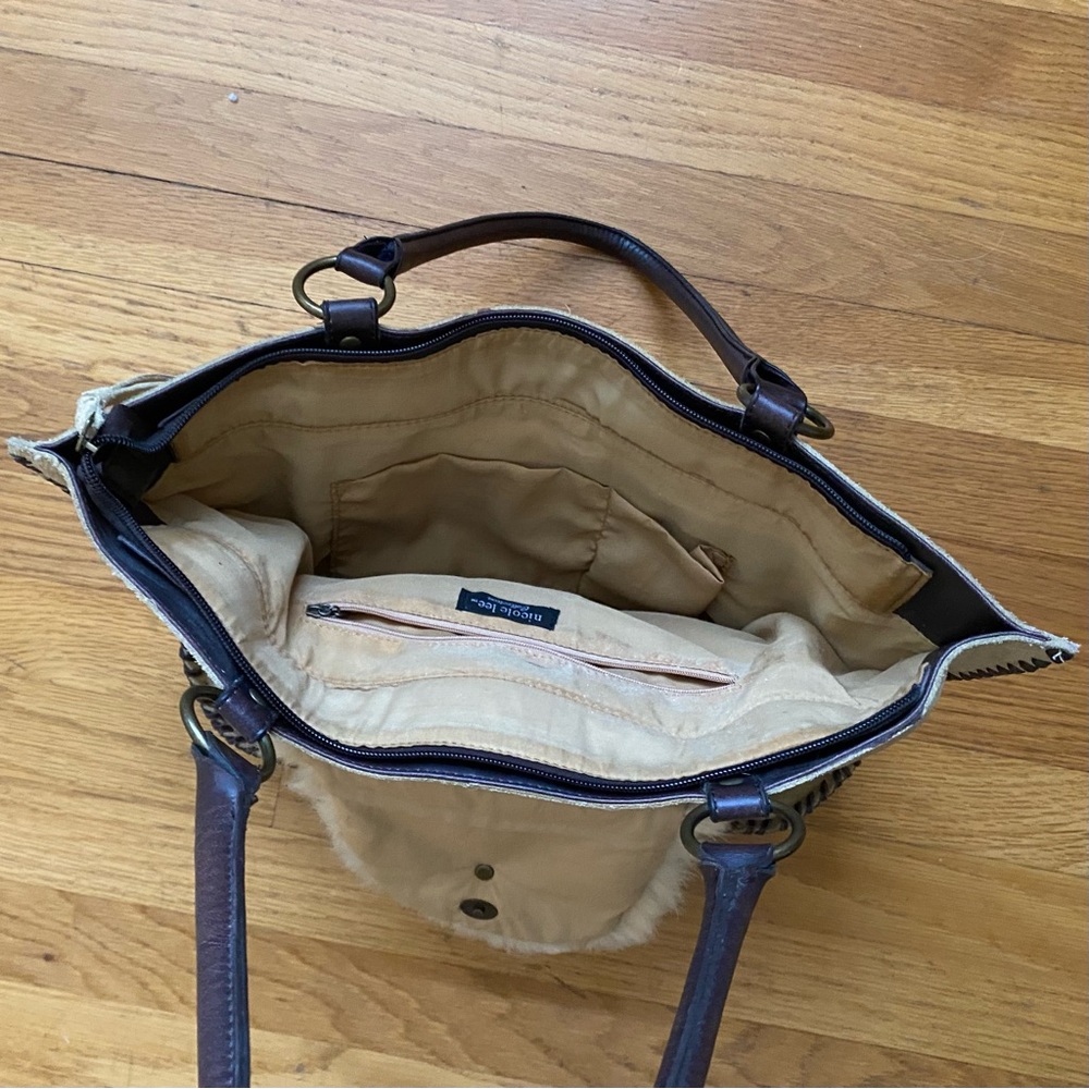 Nicole Lee Collection Tan and Brown Bag - Picture 4 of 16